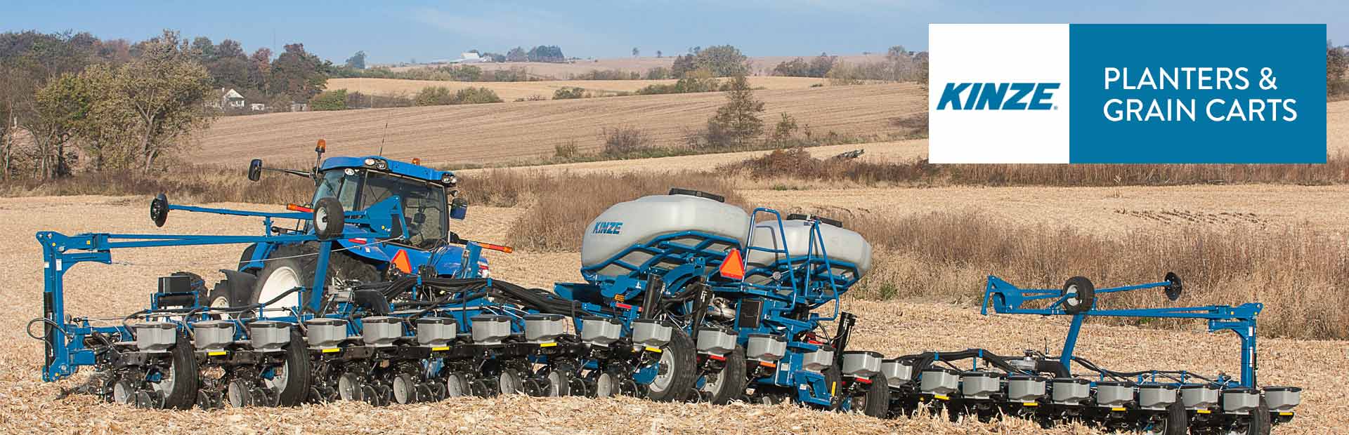 Kinze Planters and Seeders available at Jacobi Sales