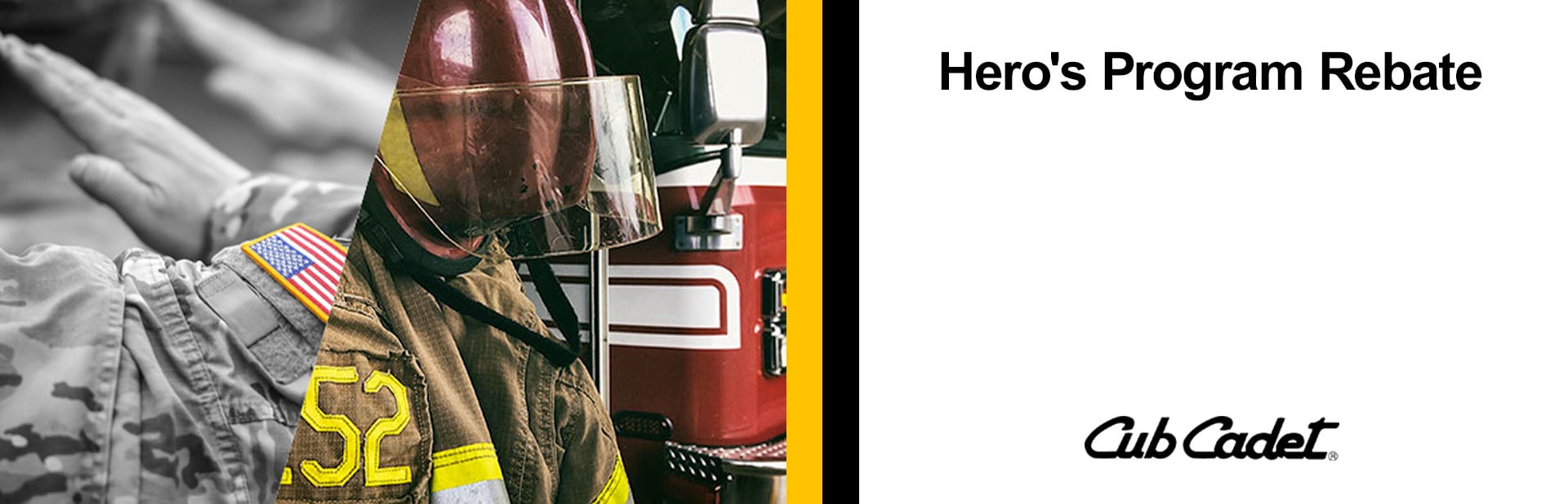 Cub Cadet Hero's Program Rebate